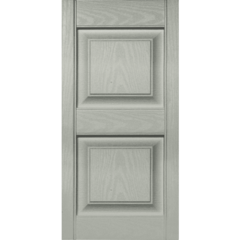 15 in. Vinyl Raised Panel Shutters