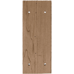 Ekena Millwork BKT03X07X09HARW 3 1-2-Inch W by 7-Inch D by 9-Inch H Hamilton Traditional Bracket Rubber Wood