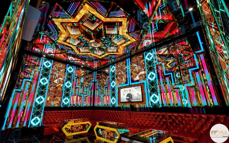 Hình ảnh thi công thực tế phòng karaoke Oscar Hình ảnh thi công thực tế phòng karaoke Oscar