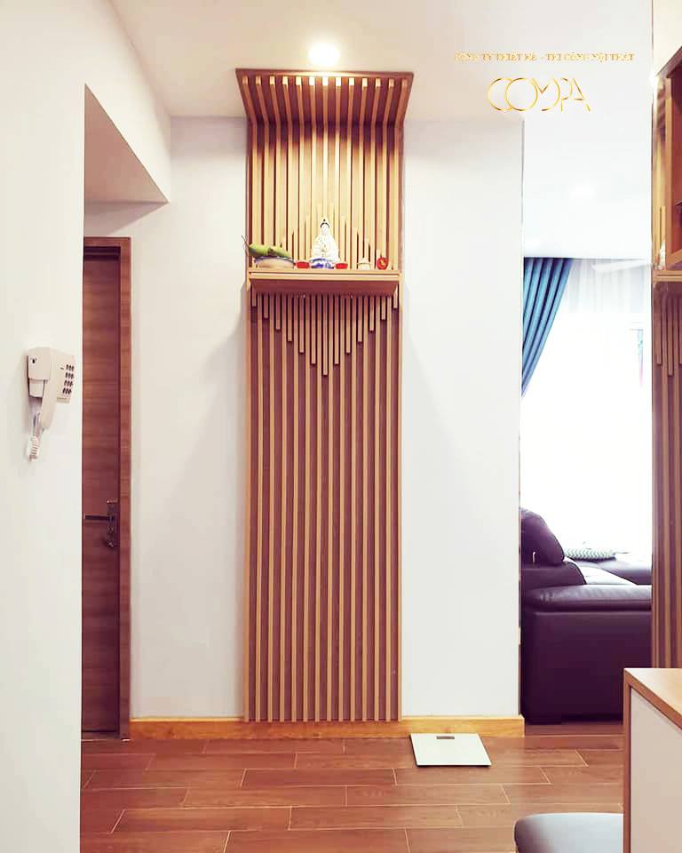 vách thờ phật vừa là nơi thờ phượng linh thiên nhưng cũng là điểm nhấn trang trí khi bước vào nhà vách thờ phật vừa là nơi thờ phượng linh thiên nhưng cũng là điểm nhấn trang trí khi bước vào nhà