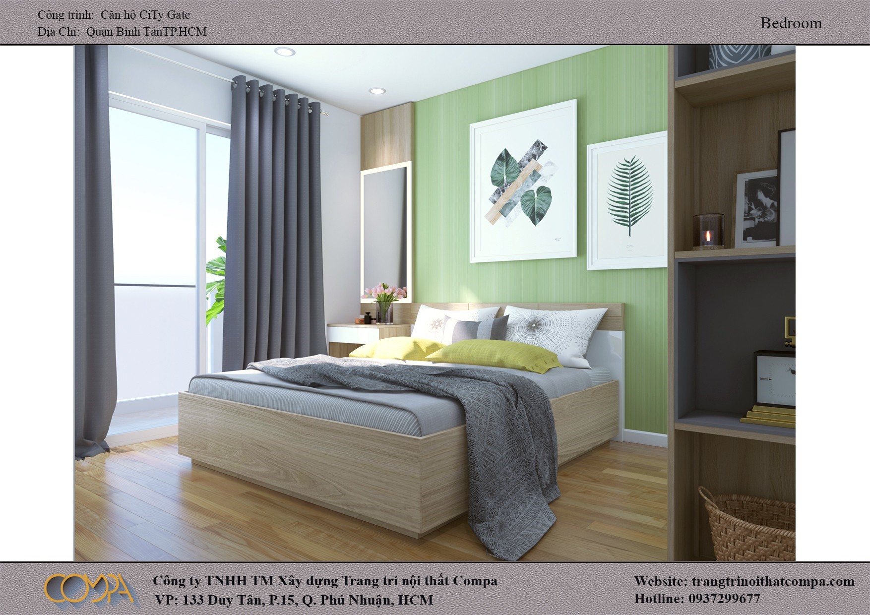 Hình thiết kế nội thất căn hộ diện tích nhỏ 1 Hình thiết kế nội thất căn hộ diện tích nhỏ 1