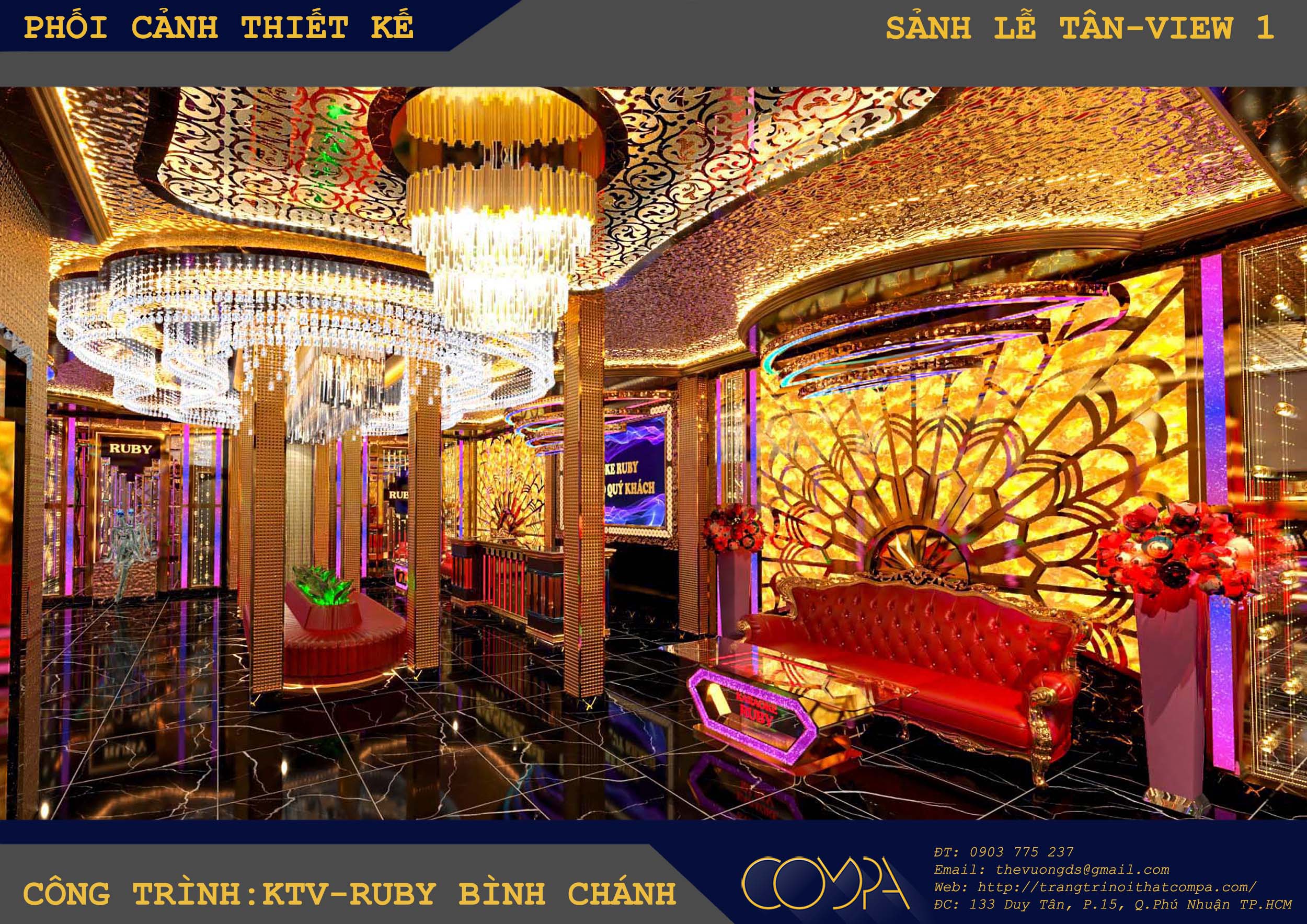 Hình thiết kế phòng karaoke chuyên nghiệp 6