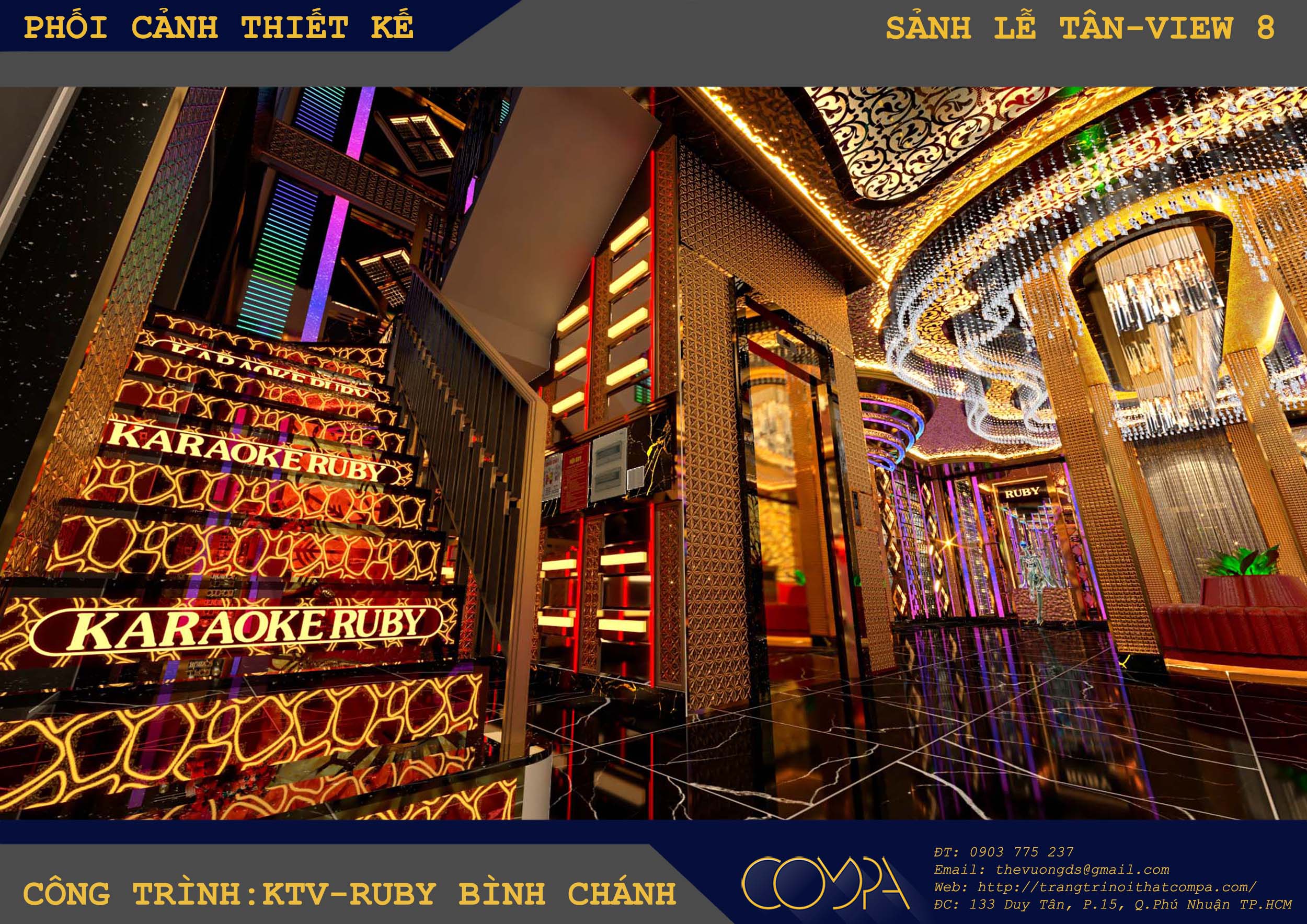 Mẫu thiết kế sảnh và hành lang karaoke hiện đại 2023 Mẫu thiết kế sảnh và hành lang karaoke hiện đại 2023