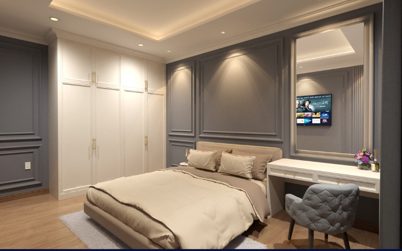 Mẫu thiết kế nội thất phòng ngủ master Mẫu thiết kế nội thất phòng ngủ master