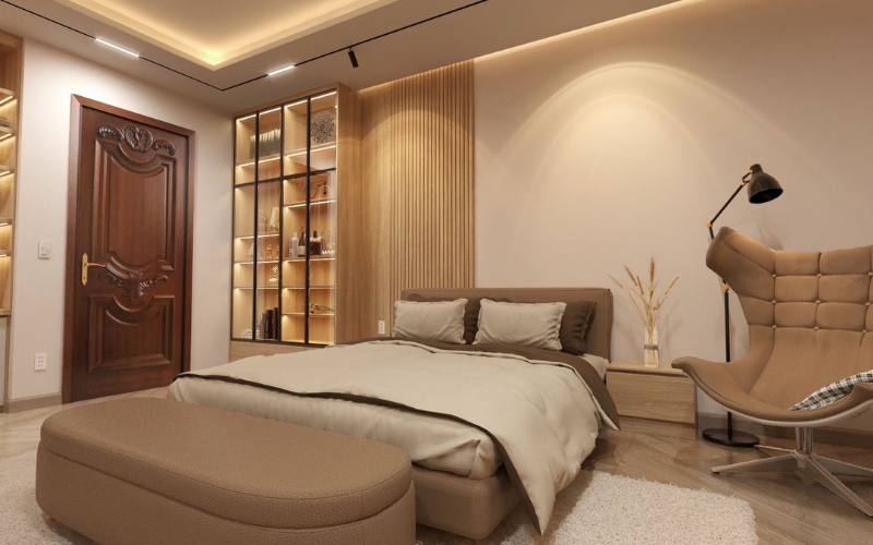 Mẫu thiết kế nội thất phòng ngủ master Mẫu thiết kế nội thất phòng ngủ master