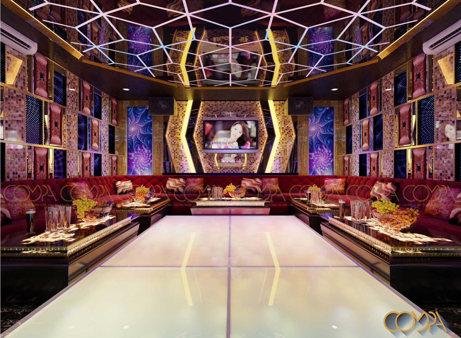 thiết kế nội thất phòng karaoke hiện đại kết hợp màn hình led mẫu 4 view 2 thiết kế nội thất phòng karaoke hiện đại kết hợp màn hình led mẫu 4 view 2