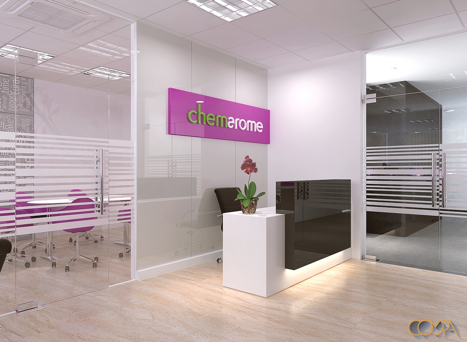 Thiết kế nội thất văn phòng phong cách Châu Âu hình 3