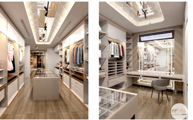 Mẫu thiết kế nội thất biệt thự phong cách hiện đại