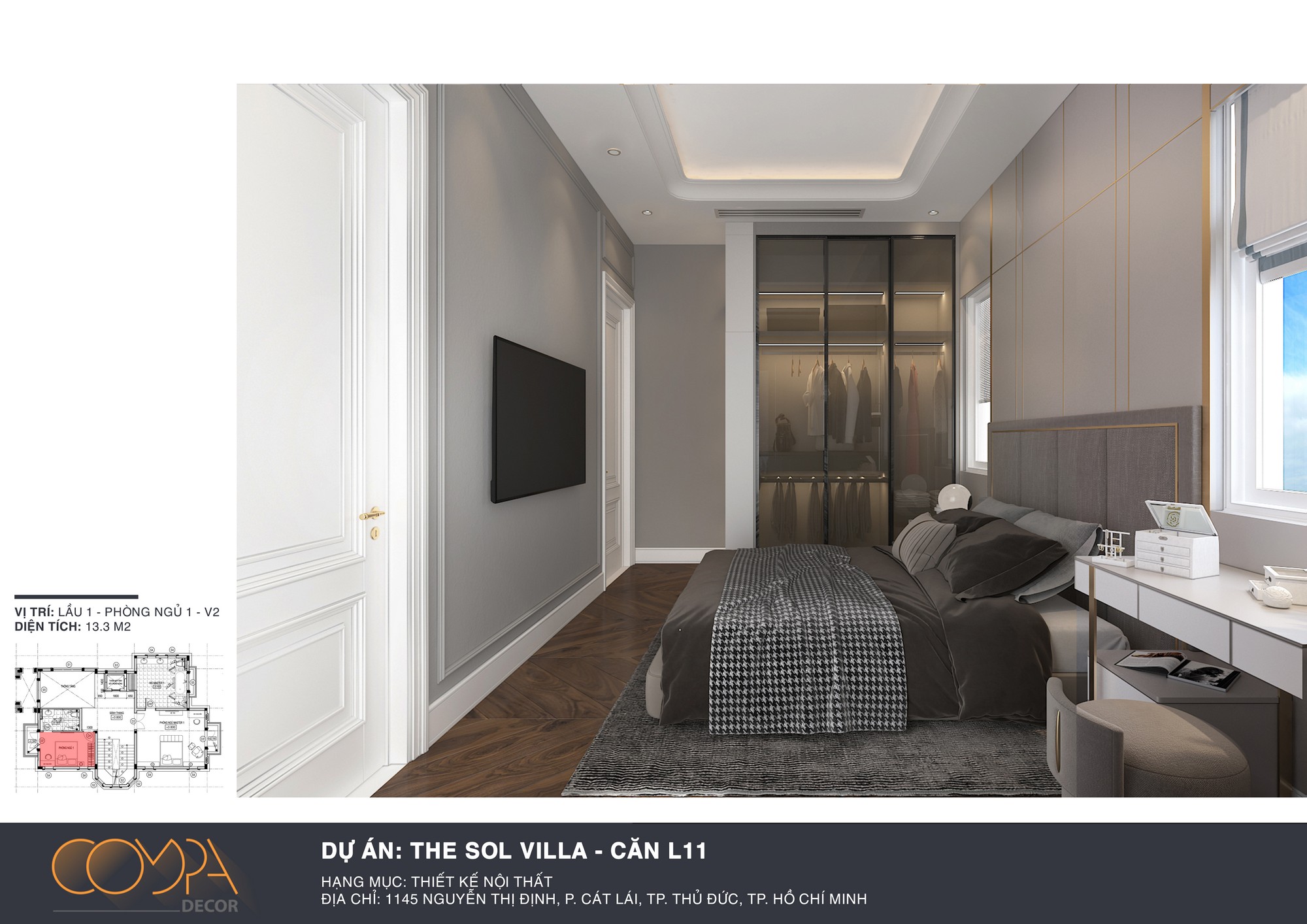 Cận cảnh hình ảnh nội thất phòng ngủ