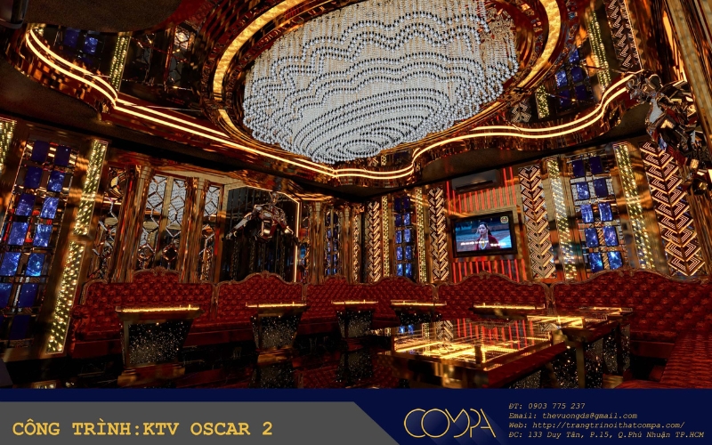 Hình ảnh thi công thực tế phòng Karaoke