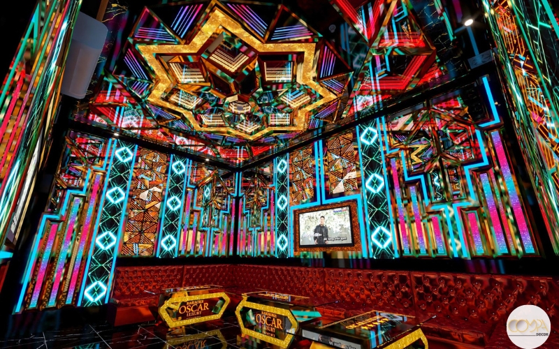 Hình ảnh thi công thực tế phòng Karaoke