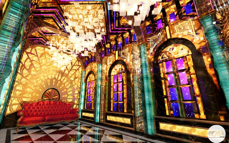 Hình ảnh thi công thực tế phòng Karaoke