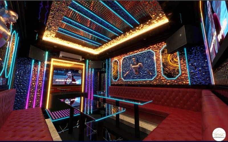 Mẫu thiết kế nội thất phòng karaoke hiện đại, ấn tượng Mẫu thiết kế nội thất phòng karaoke hiện đại, ấn tượng