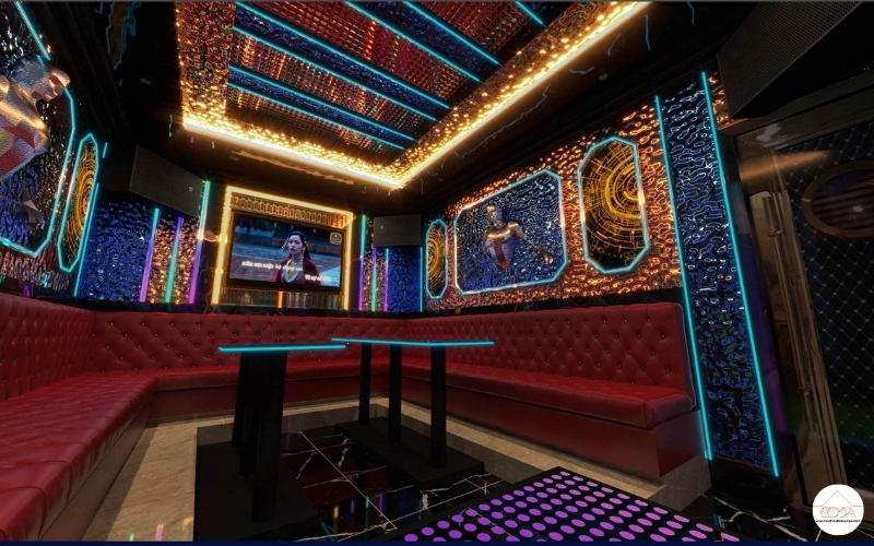 Mẫu thiết kế nội thất phòng karaoke hiện đại, ấn tượng Mẫu thiết kế nội thất phòng karaoke hiện đại, ấn tượng