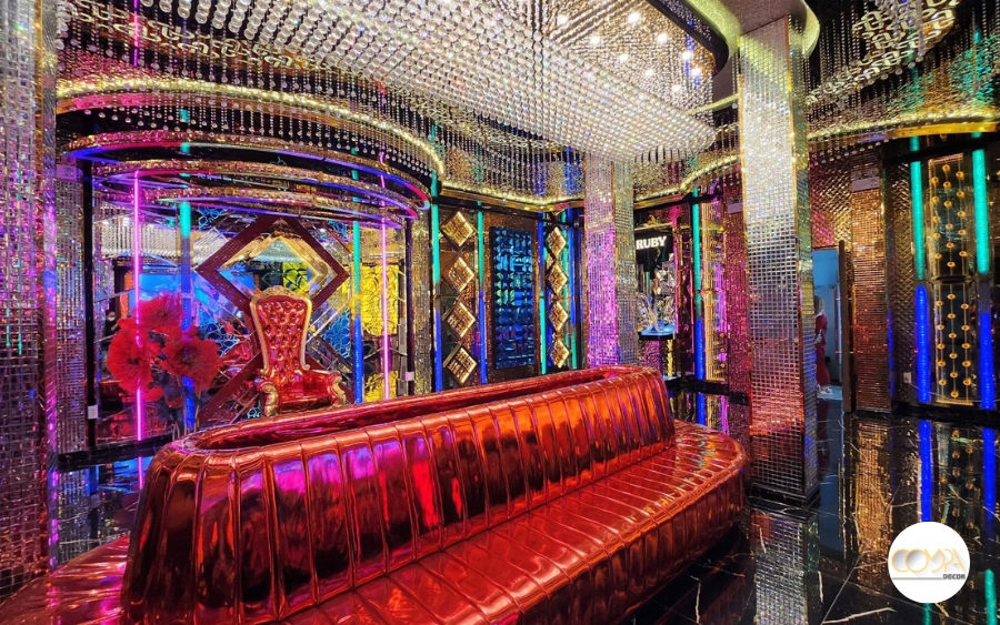 Hình ảnh thực tế sảnh lễ tân karaoke Ruby Hình ảnh thực tế sảnh lễ tân karaoke Ruby