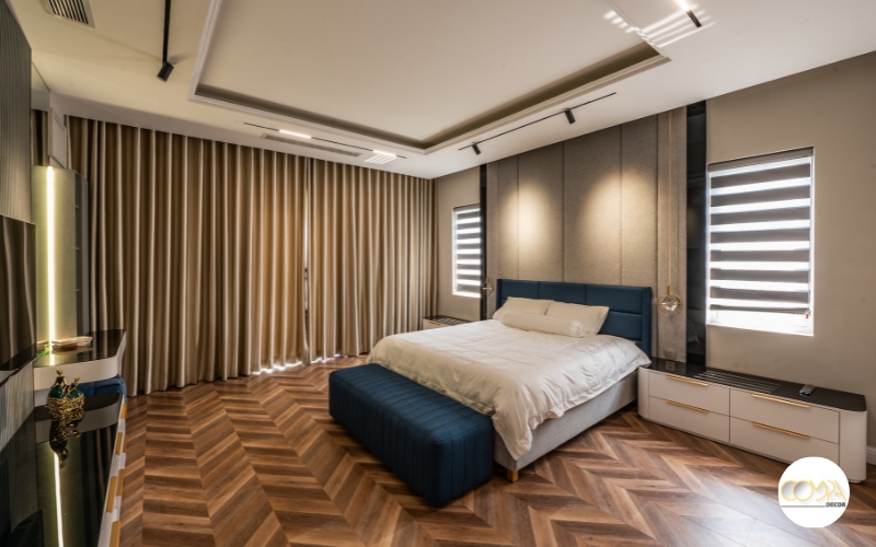 Phòng ngủ hiện đại Phòng ngủ hiện đại