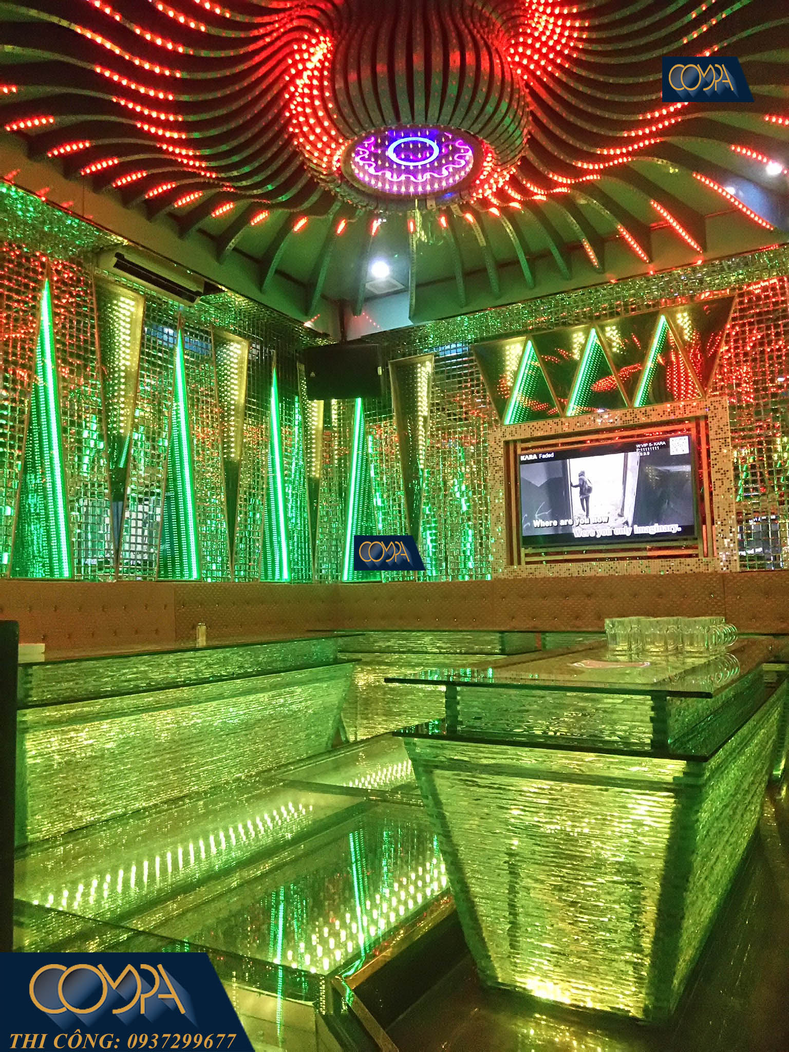 hinh-thi-cong-phong-karaoke-gia-dinh-Fyou Hình thi công phòng karaoke gia đình FYou