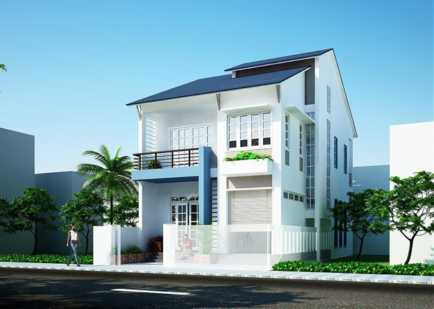 Hình thiết kế nhà hợp phong thủy cho người mệnh Thủy 5