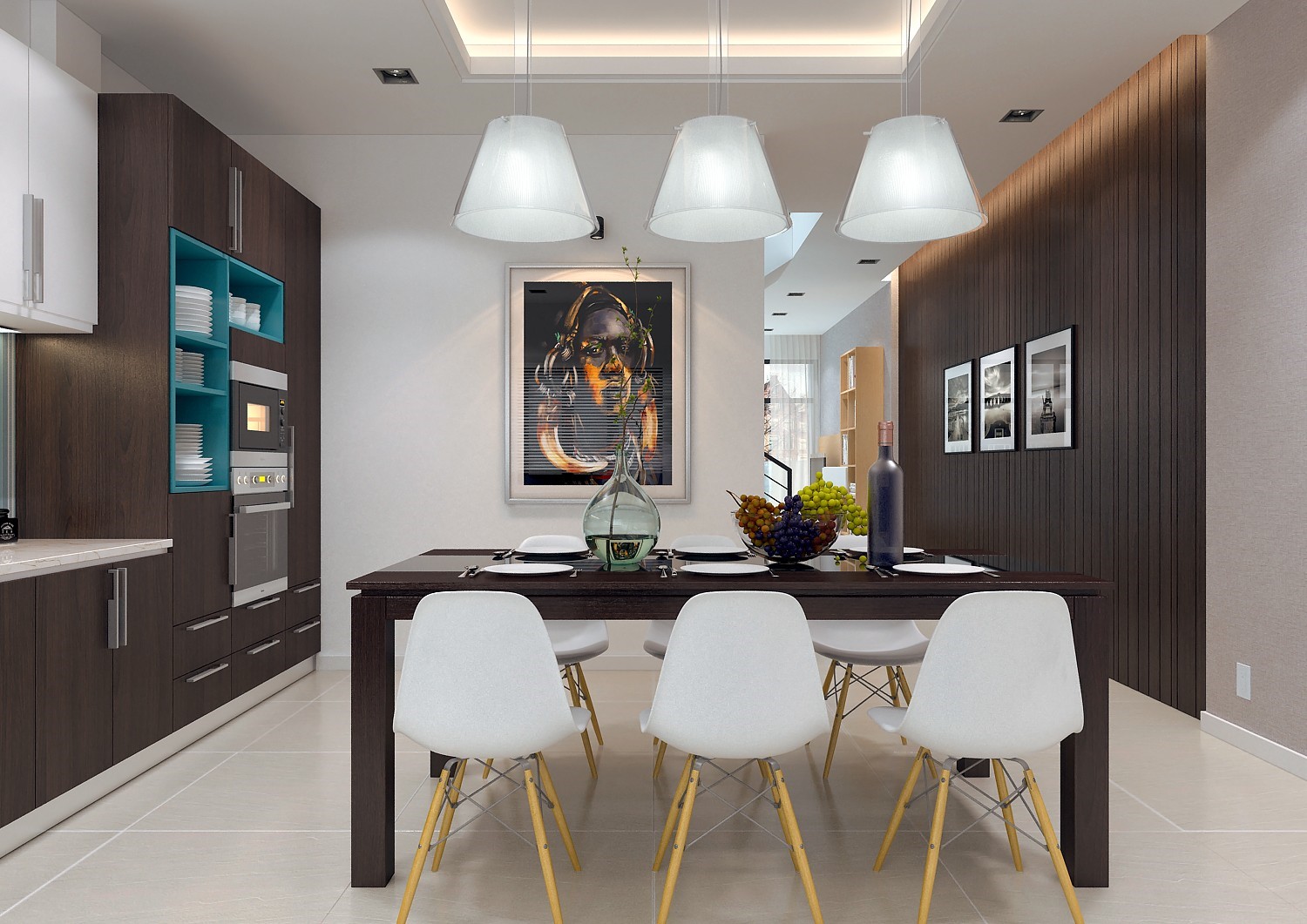 Hình thiết kế nhà phố đẹp, hiện đại 6 Hình thiết kế nhà phố đẹp, hiện đại 6