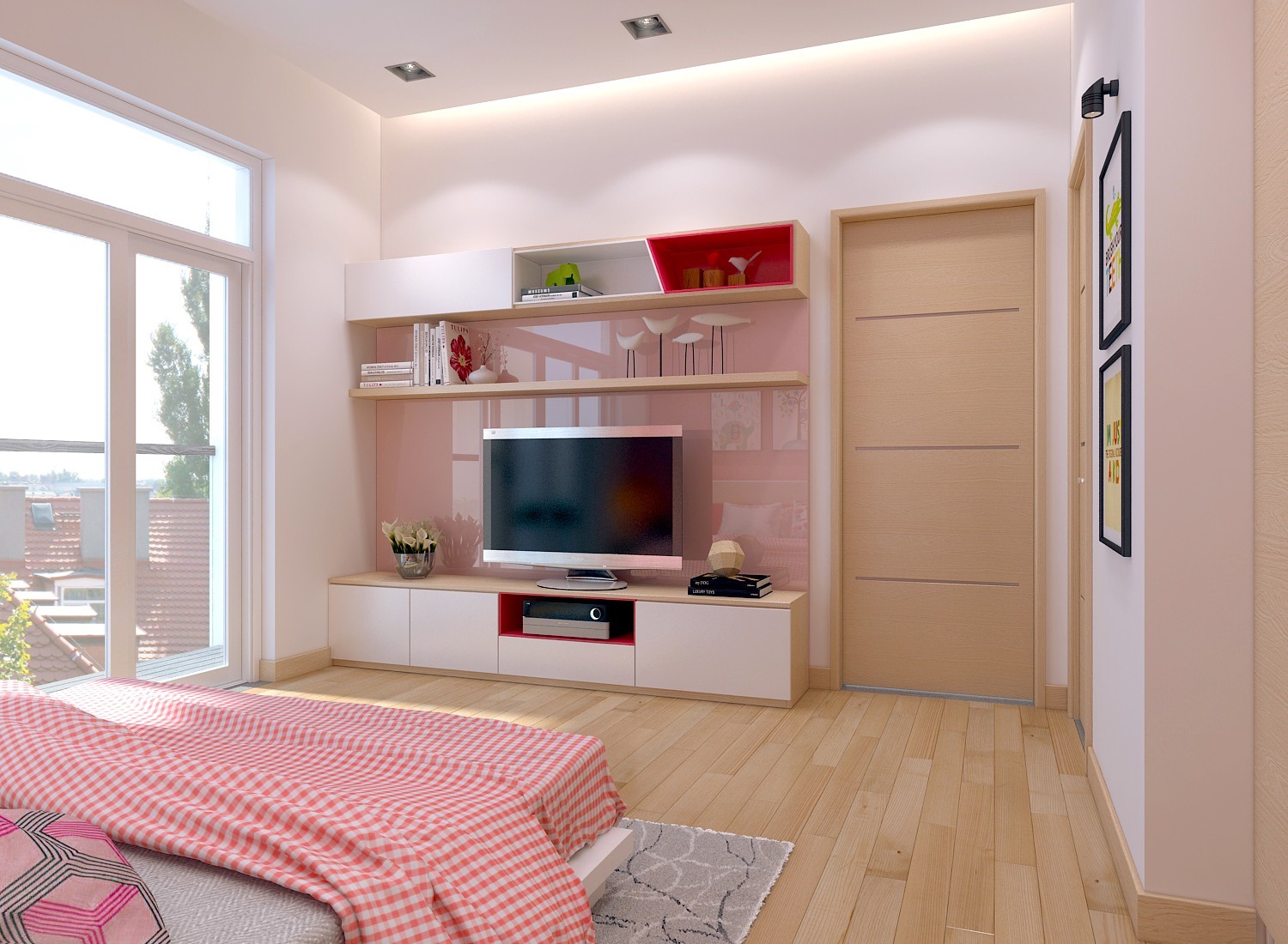 Hình thiết kế nhà phố hiện đại anh Hảo 3 Hình thiết kế nhà phố hiện đại anh Hảo 3