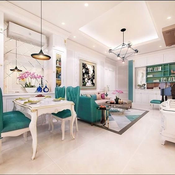 Hình thiết kế phòng bếp phá cách 9 Hình thiết kế phòng bếp phá cách 9