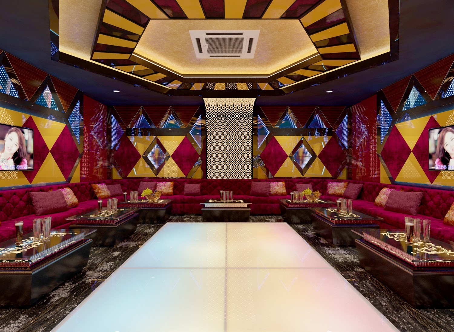 Hình thiết kế phòng karaoke vip 16 Hình thiết kế phòng karaoke vip 16