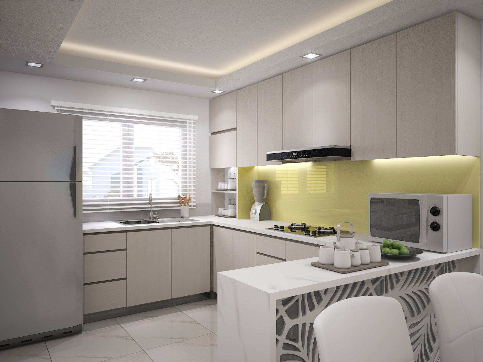 Mẫu phòng bếp diện tích nhỏ