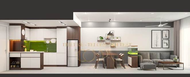 Hình ảnh minh họa cho báo giá tham khảo thi công nội thất trọn gói