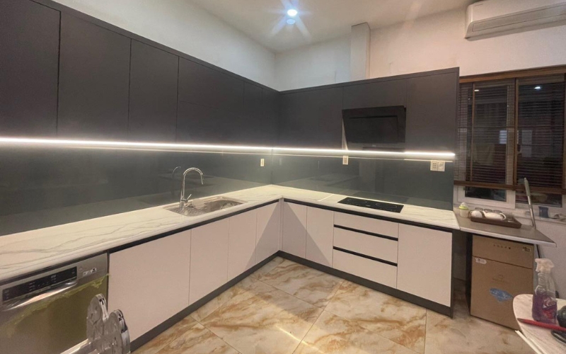 Hình ảnh thiết kế nội thất nhà bếp thông minh Hình ảnh thiết kế nội thất nhà bếp thông minh