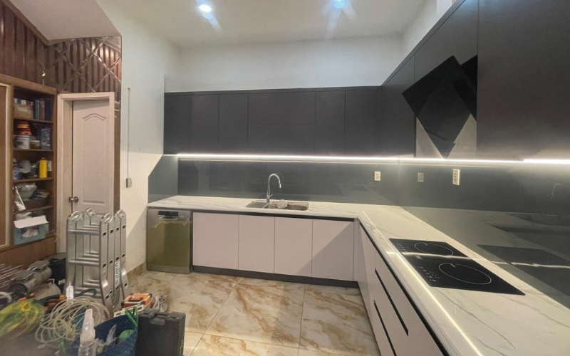 Hỉnh ảnh thiết kế nội thất nhà bếp thông minh