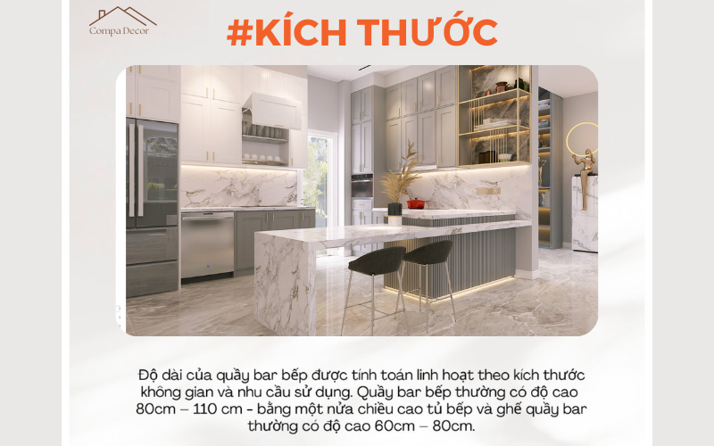 Những điều cần lưu ý khi thiết kế quày bar bếp Những điều cần lưu ý khi thiết kế quày bar bếp