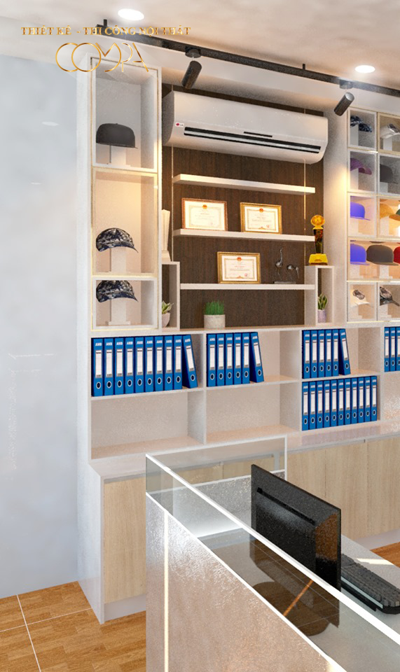 Thiết kế và thi công nội thất văn phòng Nón Đồng Tâm trọn gói