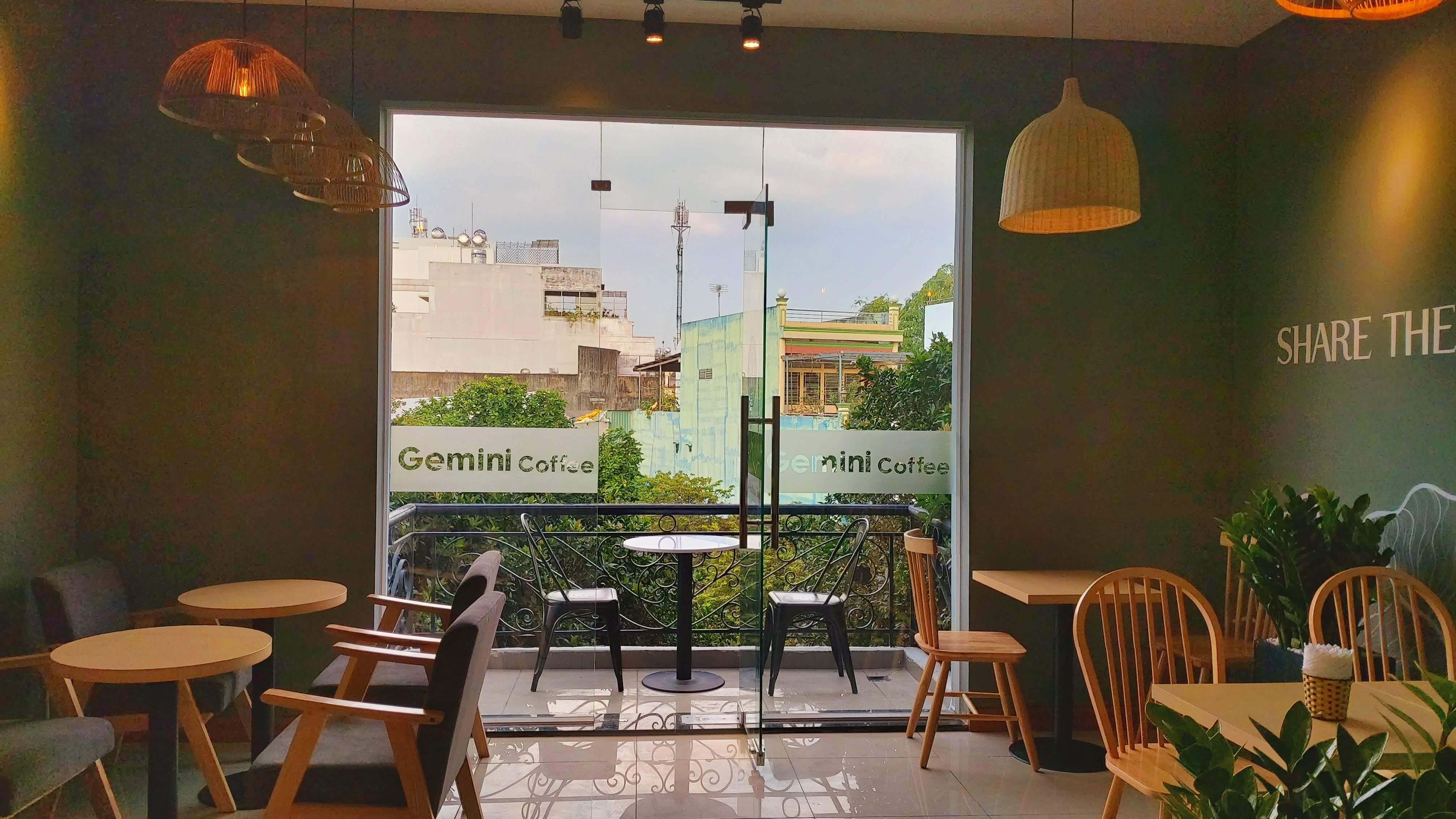 View quán tuyệt vời của quán Gimini