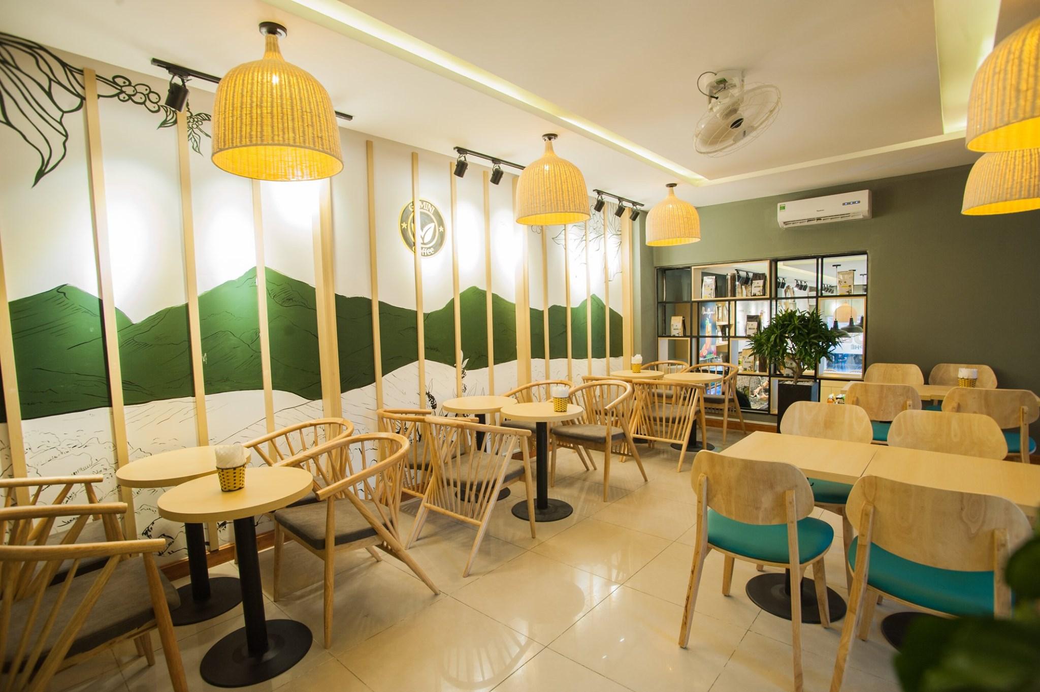 Một không gian khác của quán Gemini