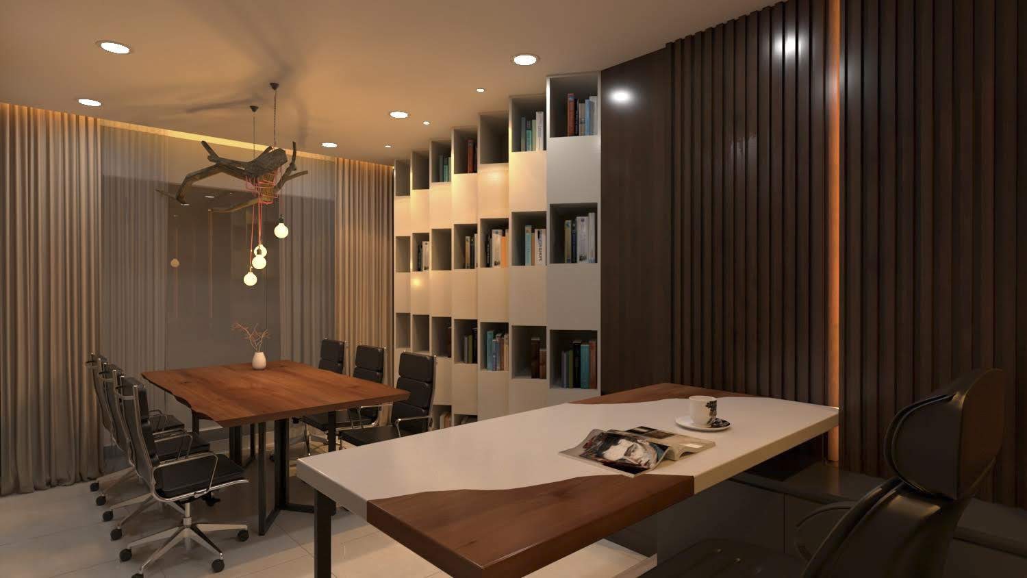 Thiết kế phòng giám đốc kết hợp phòng họp