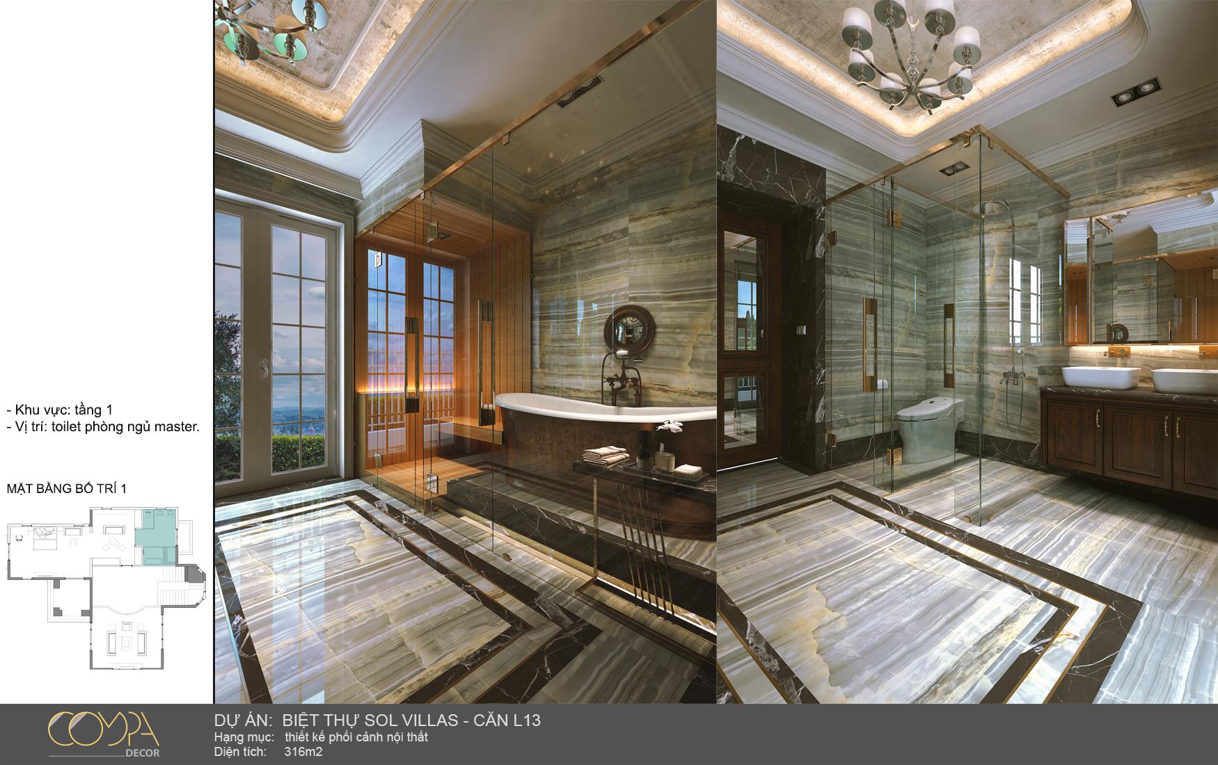 Phòng tắm hiện đại