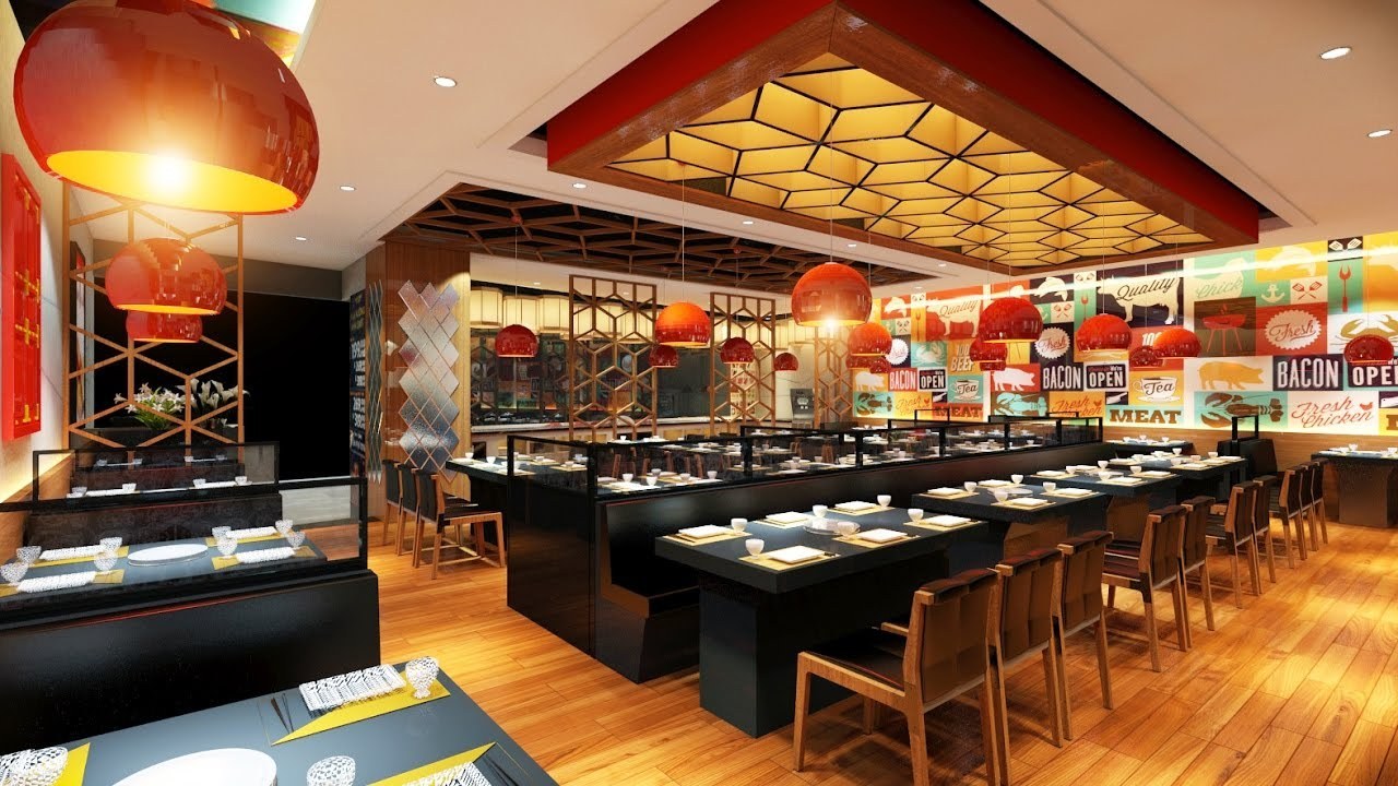 Ý tưởng thiết kế nhà hàng bbq hàn quốc Ý tưởng thiết kế nhà hàng bbq hàn quốc