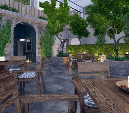 Thiết kế nhà hàng, khách sạn, quán cafe