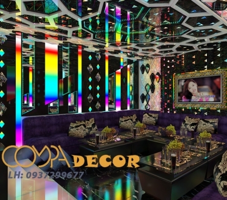 Báo giá thi công phòng karaoke phong cách hiện đại