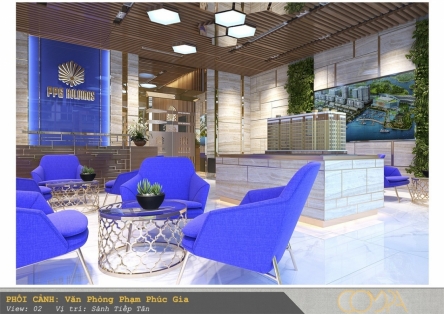 Thiết kế nội thất văn phòng cao cấp Phạm Phúc Gia