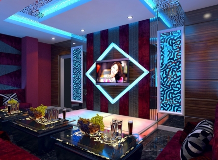 Gợi ý những mẫu thiết kế phòng karaoke gia đình mới lạ, cuốn hút