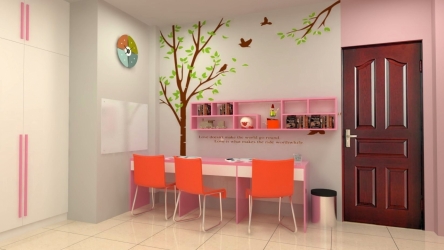 Mẫu thiết kế phòng ngủ cho bé gái cực dễ thương mà bố mẹ nên tham khảo