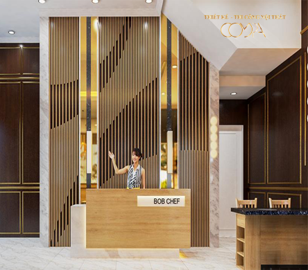 THIẾT KẾ THI CÔNG NHÀ HÀNG BBQ BOB CHEF PHONG CÁCH TÂN CỔ ĐIỂN