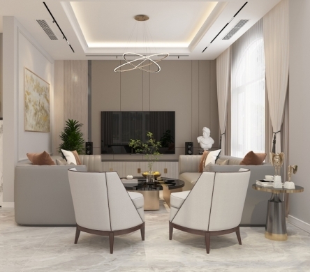 MẪU THIẾT KẾ BIỆT THỰ SOLVILLA CỦA ANH HÒA-NÂNG TẦM KHÔNG GIAN SỐNG CÙNG COMPA DECOR