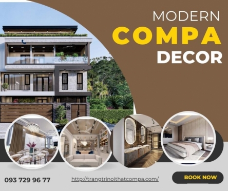 MẪU THIẾT KẾ NỘI THẤT BIỆT THỰ -NÂNG TẦM KHÔNG GIAN SỐNG CÙNG COMPA DECOR