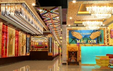 THIẾT KẾ MỚI NHẤT DÀNH CHO SẢNH VÀ HÀNH LANG CỦA KARAOKE MẪU ĐƠN