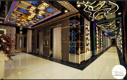 Mẫu thiết kế hộp đèn mica trang trí nội thất karaoke